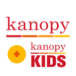 Logo for Kanopy and for Kanopy KIDS