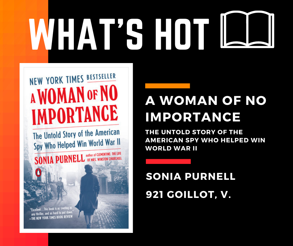 A woman of No Importance by Sonia Purnell Cover