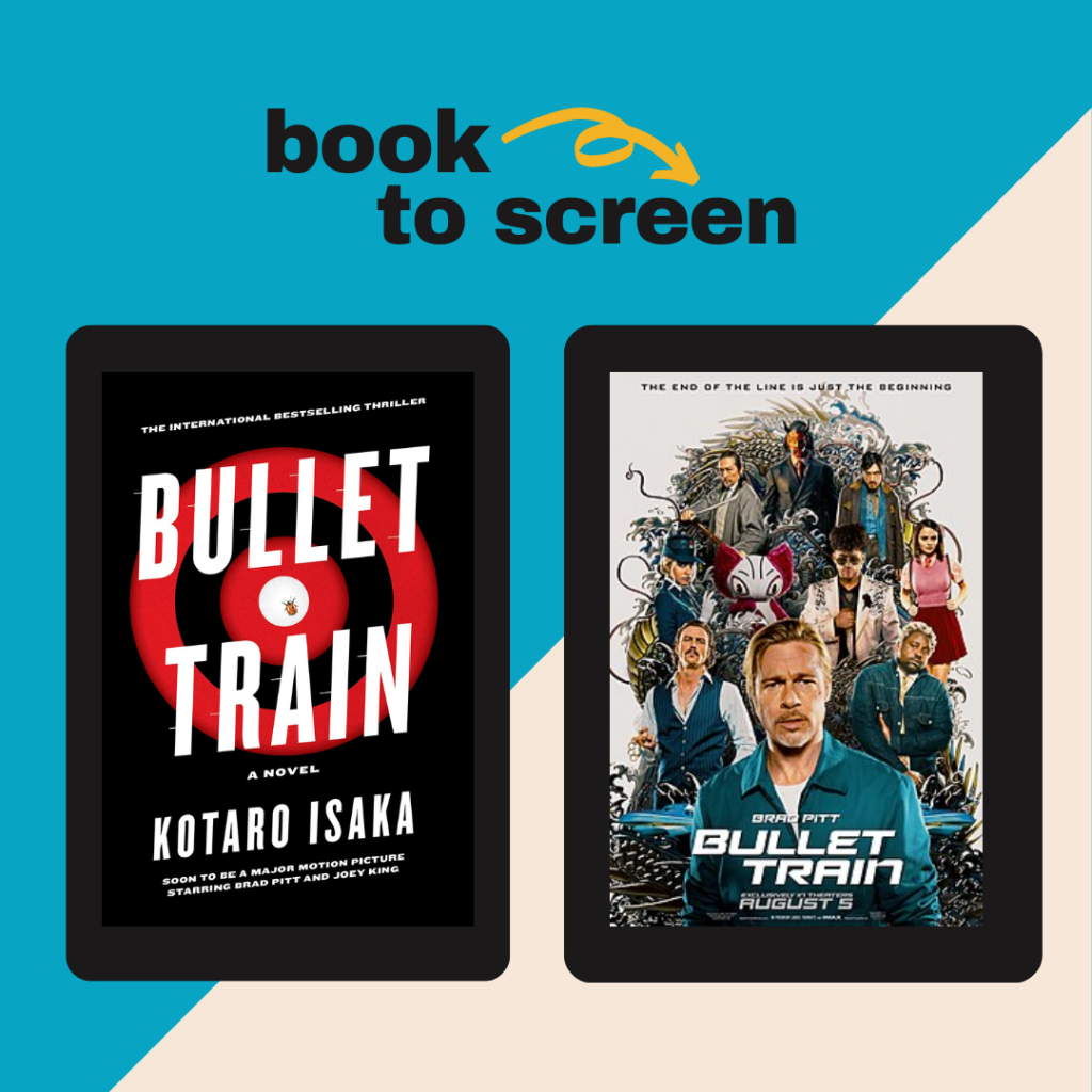 book to screen bullet train image